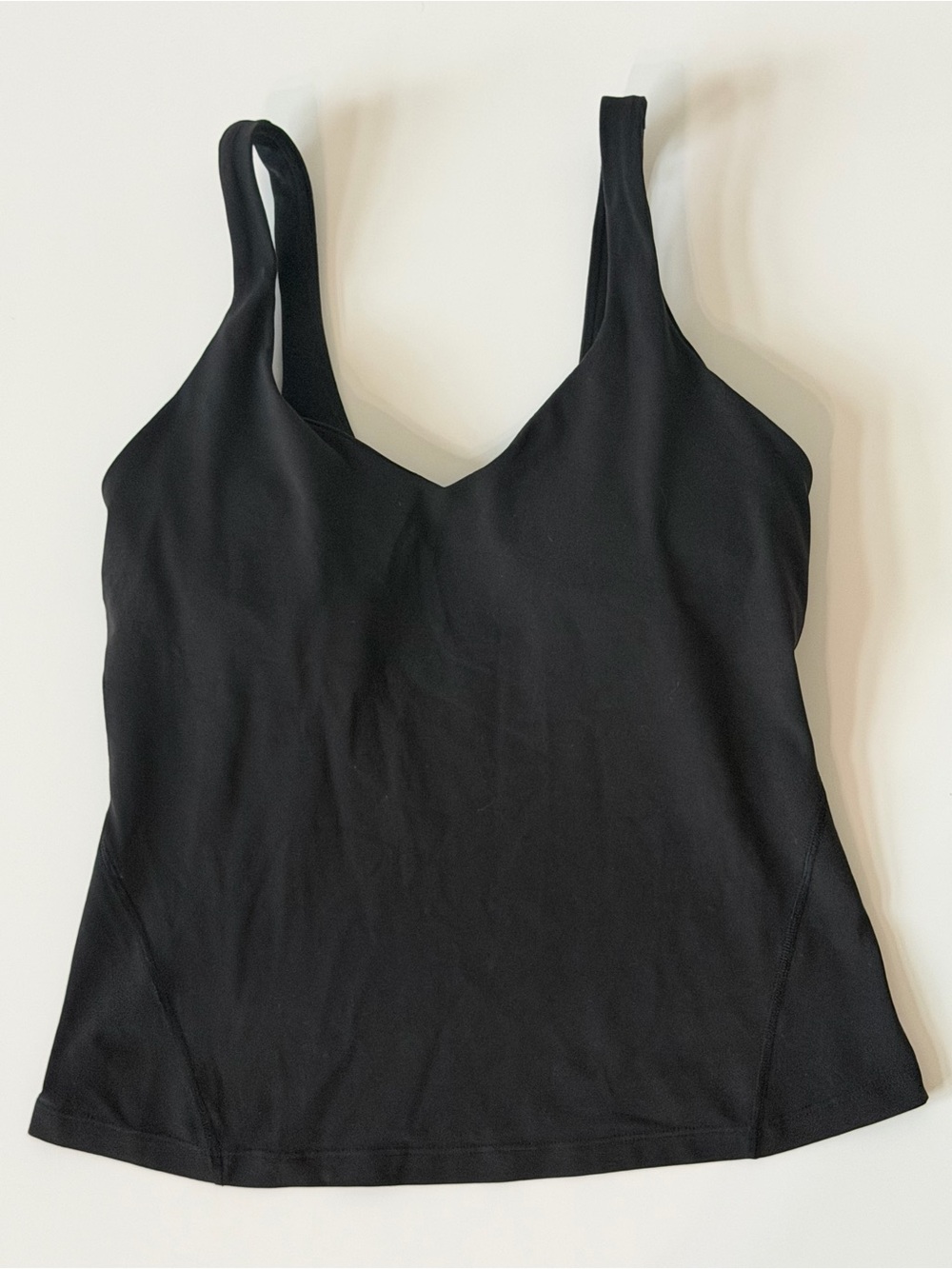 lululemon athletica Black V-Neck Camisole Tank Top